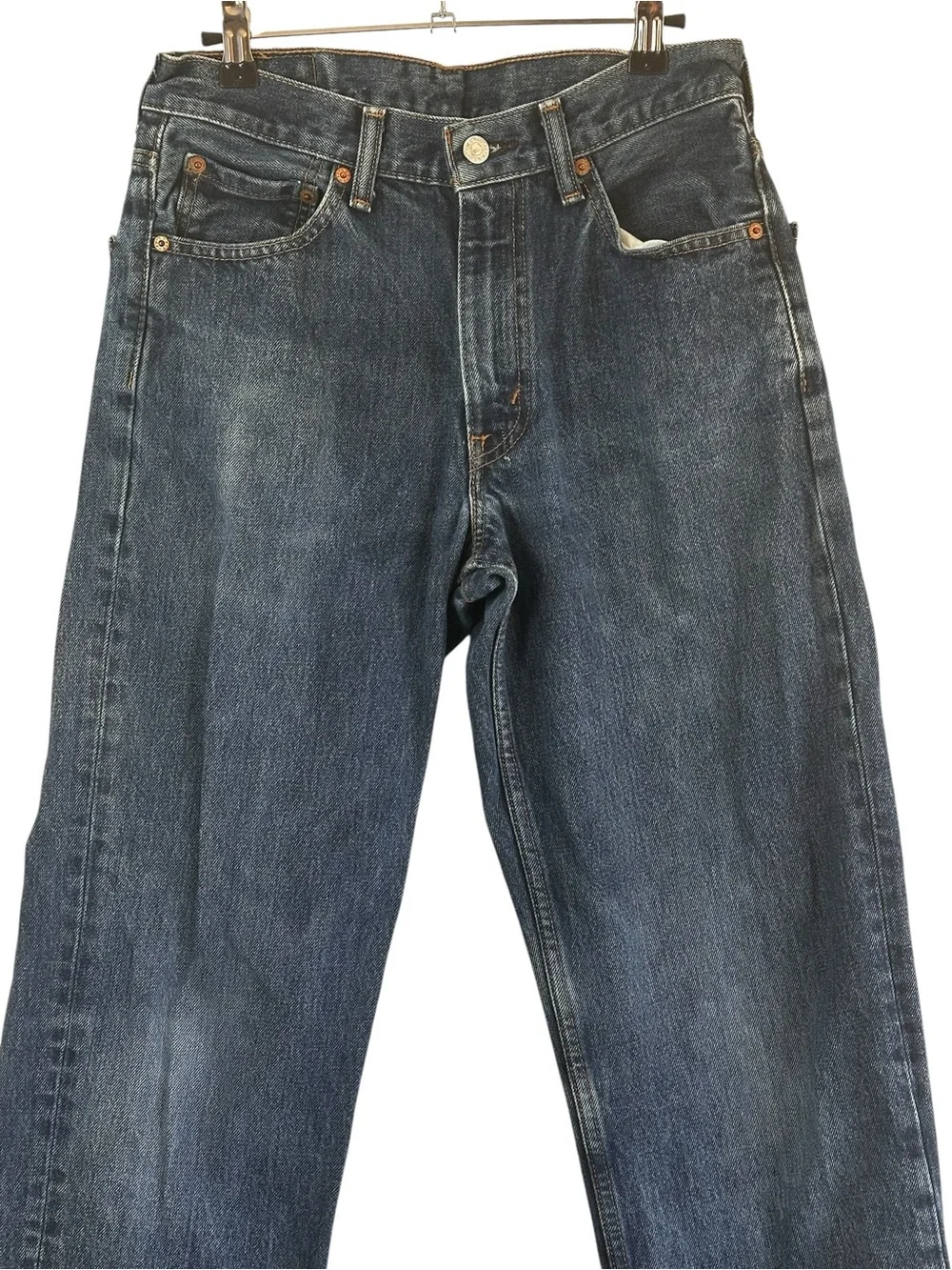 Levi’s 550 Relaxed Fit Dark Wash Jeans 30x34 Vintage Y2K Skater Streetwear